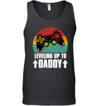 Product Leveling up to Daddy Unisex Tank Top