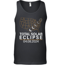 Product America Totality Spring 4.08.24 Total Solar Eclipse 2024 Unisex Tank Top