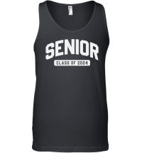 Product Senior 2024 Class of 2024 Back to School Unisex Tank Top