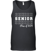 Product Senior class of 2024 bw Unisex Tank Top