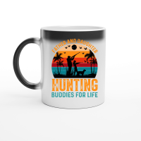 Product Father And Daughter Hunting Buddies For Life Magic Ceramic Mug