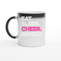 Product Eat Sleep Cheer Repeat Magic Ceramic Mug