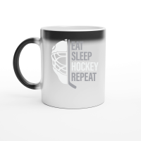 Product Eat Sleep Hockey Repeat Ice Hockey Magic Ceramic Mug