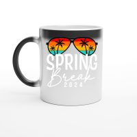 Product Spring Break 2024 Vacation 2024 Magic Ceramic Mug