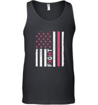 Product USA Flag Breast Cancer Awareness Unisex Tank Top