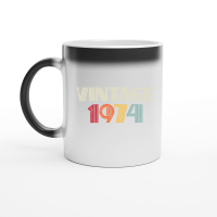 Product Vintage 1974 Birthday Magic Ceramic Mug