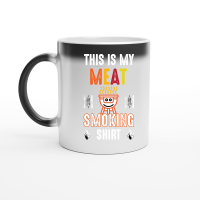 Product BBQ T shirt Design Barbecue Magic Ceramic Mug