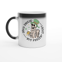 Product Dead inside but feelin lucky Magic Ceramic Mug