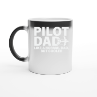 Product Funny Pilot Art For Dad Men Aviation Airplane Aircraft Pilot Magic Ceramic Mug
