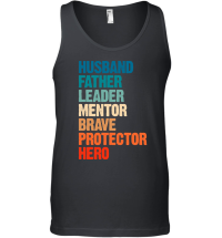 Product Husband Father Leader Funny Fathers Day Unisex Tank Top