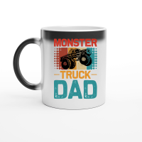 Product Monster Truck Dad Magic Ceramic Mug