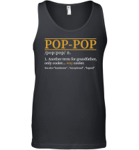 Product Pop Pop Definition Fathers Day Unisex Tank Top