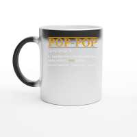 Product Pop Pop Definition Fathers Day Magic Ceramic Mug