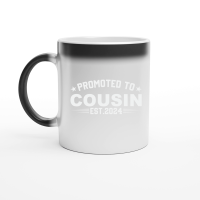 Product Promoted to cousin est.2024 Magic Ceramic Mug