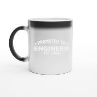 Product Promoted to engineer est.2024 Magic Ceramic Mug