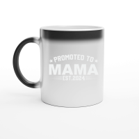 Product Promoted to mama est.2024 Magic Ceramic Mug