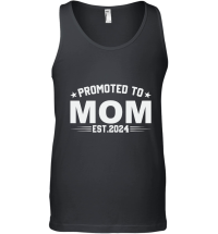 Product Promoted to mom est.2024 Unisex Tank Top