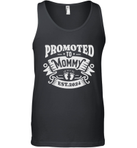 Product Promoted to Mommy Est. 2024 New Mom Unisex Tank Top