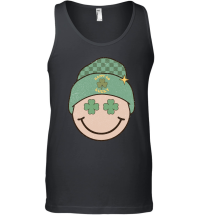 Product Retro St Patrick's Day happy go lucky Unisex Tank Top