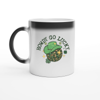 Product Retro St Patrick's Day howdy go lucky Magic Ceramic Mug