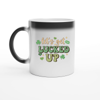 Product Retro St Patrick's Day Lets get Lucke Uup Magic Ceramic Mug