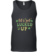 Product Retro St Patrick's Day Lets get Lucke Uup Unisex Tank Top