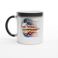 Product Skull flag american Magic Ceramic Mug