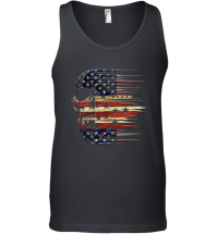 Product Skull flag american Unisex Tank Top