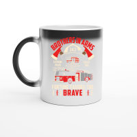 Product Brothers in arms extreme valor exact fire fortune favors the brave Magic Ceramic Mug