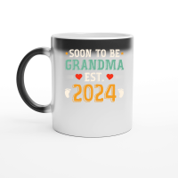 Product Soon to be Grandma 2024 Magic Ceramic Mug