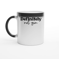 Product Definitely not gin Magic Ceramic Mug