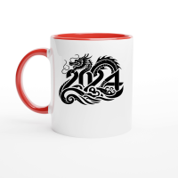 Product 2024 Dragon Ceramic Mug with Color Inside