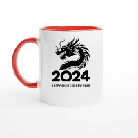 Product 2024 Dragon Ceramic Mug with Color Inside