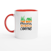 Product The best memories are made camping 01 Ceramic Mug with Color Inside