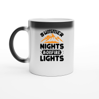 Product Summer nights bonfire lights 01 Magic Ceramic Mug