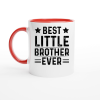 Product Best Little Brother Ever Ceramic Mug with Color Inside