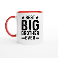 Product Best Big Brother Ever Ceramic Mug with Color Inside