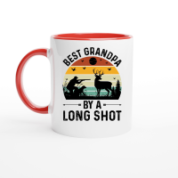 Product Best Grandpa By a Long Shot Hunting Ceramic Mug with Color Inside