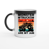 Product Monster Truck Are My Jam Magic Ceramic Mug