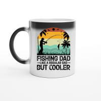 Product Fishing Dad Like A Regular Dad But Cooler Magic Ceramic Mug