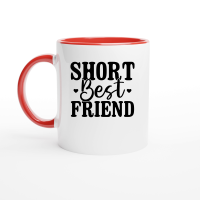 Product Short Best Friend 01 Ceramic Mug with Color Inside