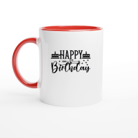 Product Happy Birthday SVG 01 Ceramic Mug with Color Inside