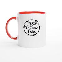 Product New To The Tribe SVG Design 01 Ceramic Mug with Color Inside