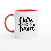 Product Dare To Travel 01 Ceramic Mug with Color Inside