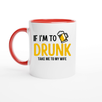 Product Funny Couples Shirts Wife 2 Ceramic Mug with Color Inside