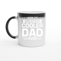 Product World's Greatest Cooler Dad Ever Magic Ceramic Mug