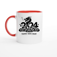Product 2024 Dragon Ceramic Mug with Color Inside