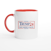 Product Trump 2024 Ceramic Mug with Color Inside