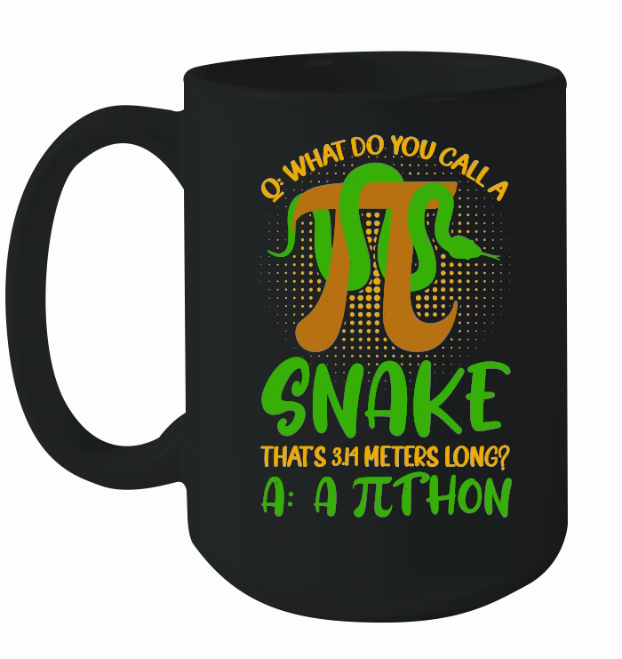 Pithon Pi Symbol Funny Math Teacher