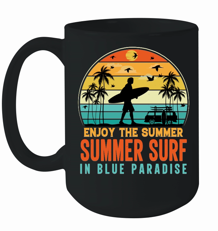 Enjoy The Summer Summer Surf In Blue Paradise